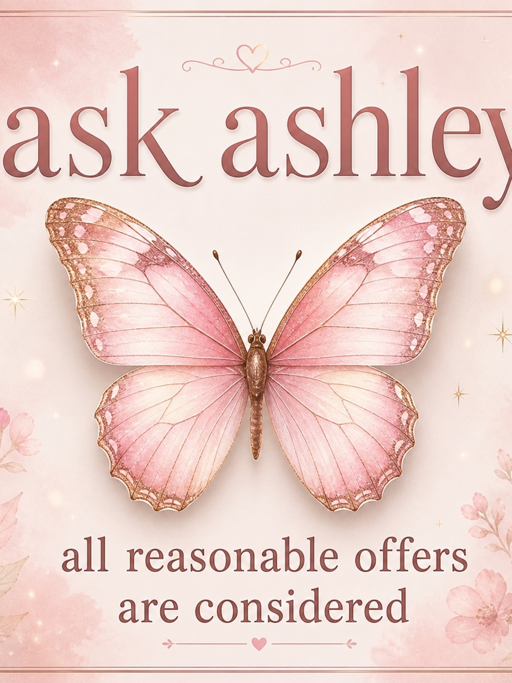 Ask Ashley Pink Butterfly Kids Nightgown